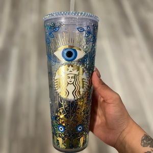 Custom Starbucks Evil Eye Tumbler